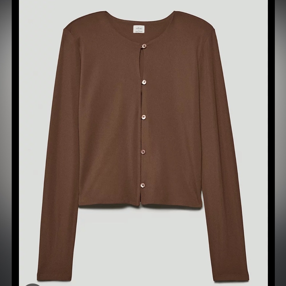 NWT Sz S Aritzia Jules Long Sleeve